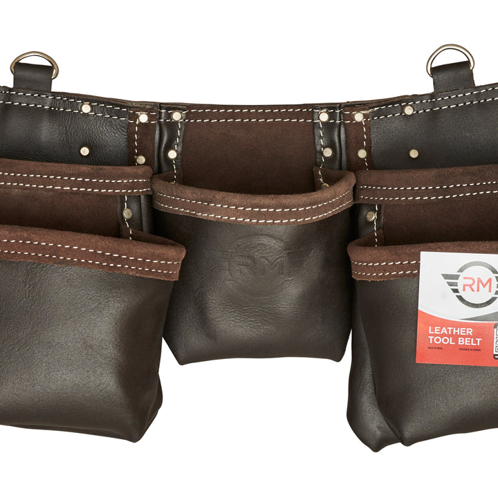 RM 12 Pocket Leather Tool Belt.