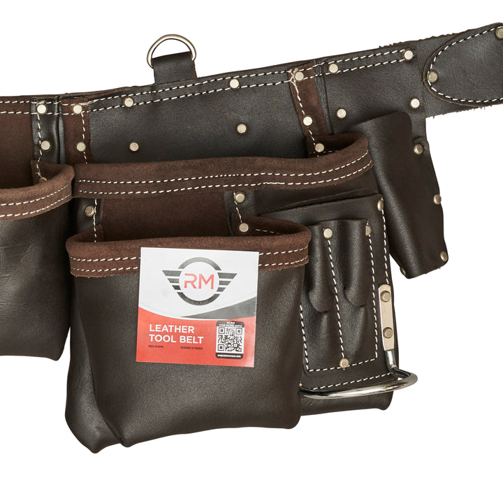 RM 12 Pocket Leather Tool Belt.