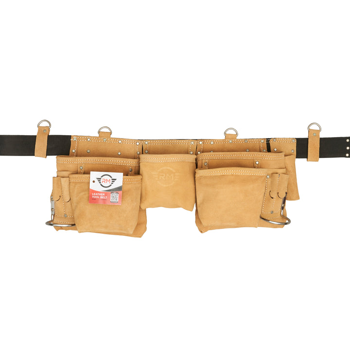 RM 12 Pocket Nylon Leather Tool Belt.