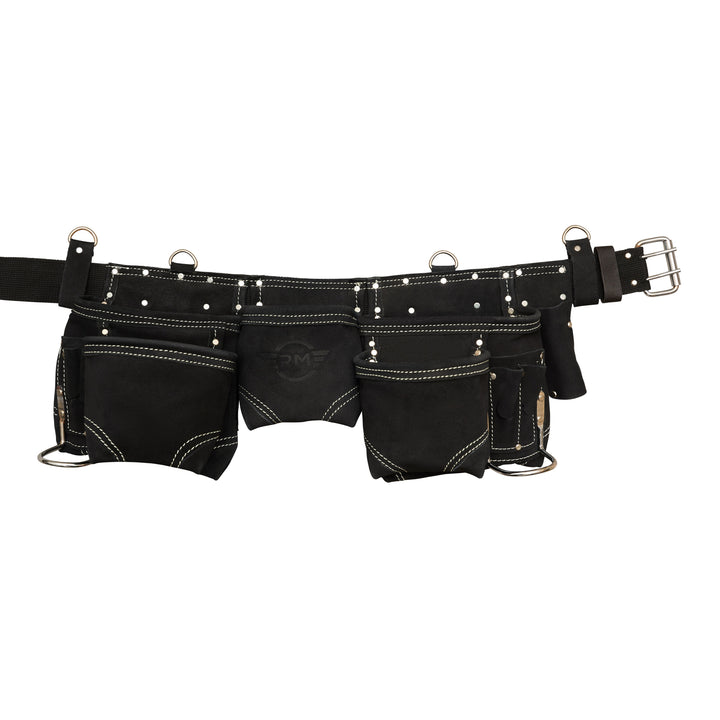 RM Suede Leather Tool Belt with Suspenders.