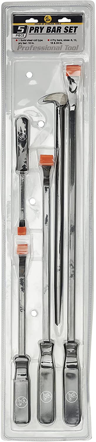 RM Tools 5 Piece Pry Bar Set.