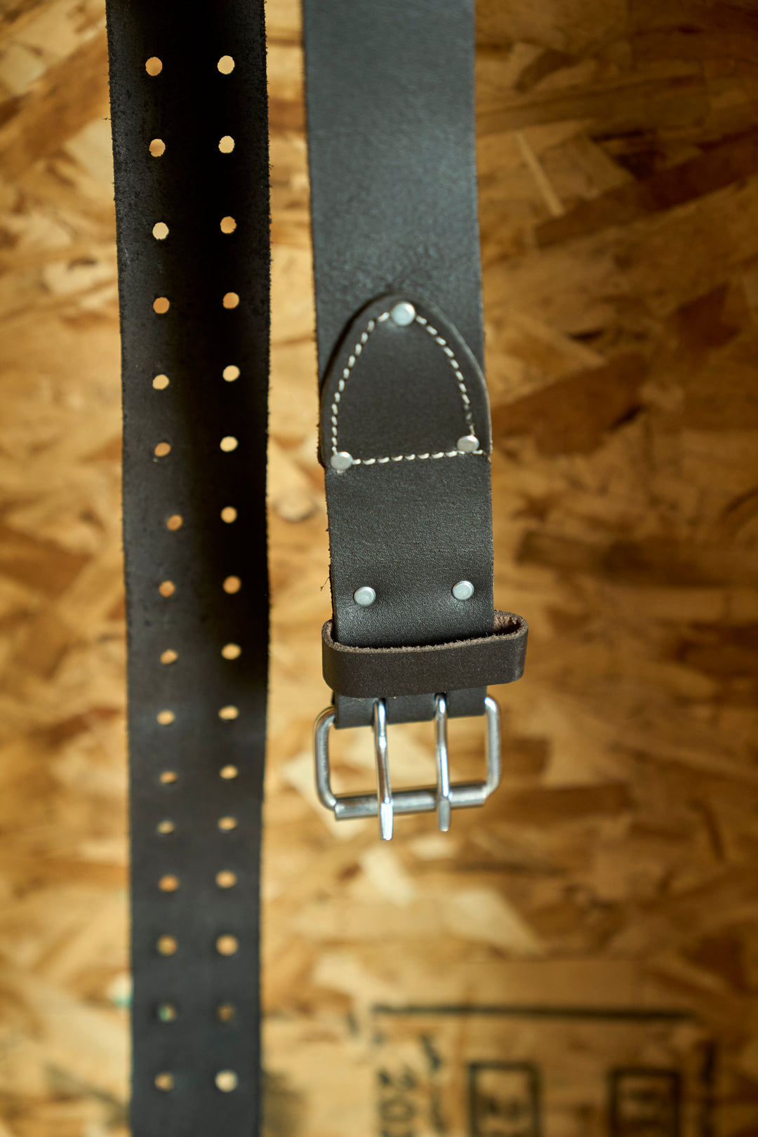 RM 2" Oil Tan Leather Tool Belt.