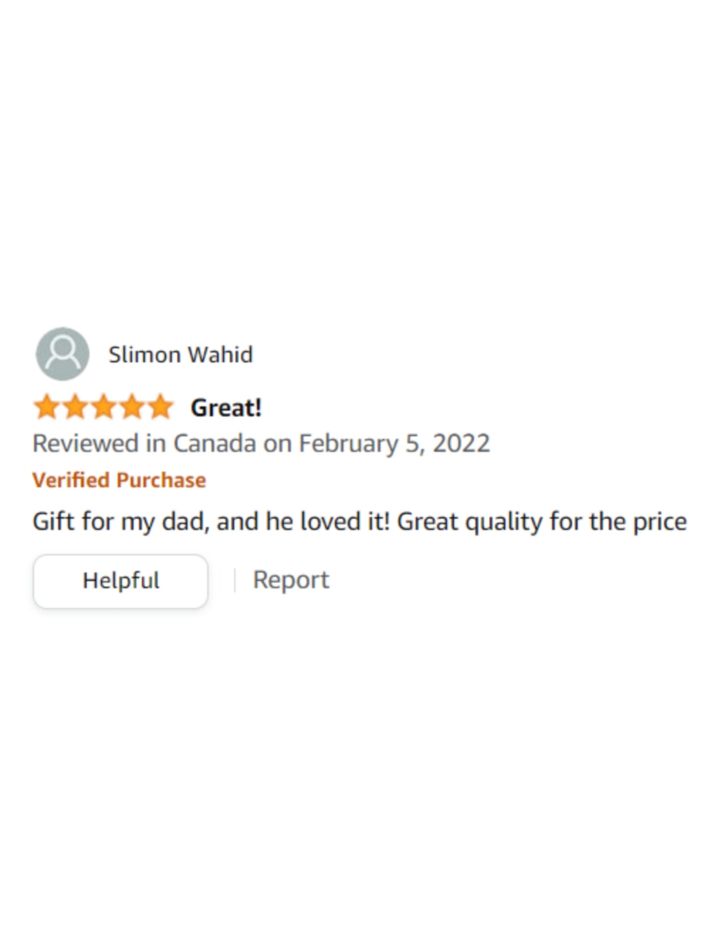 5 Star Amazon Review for RM tool belt, Carpenter pouch