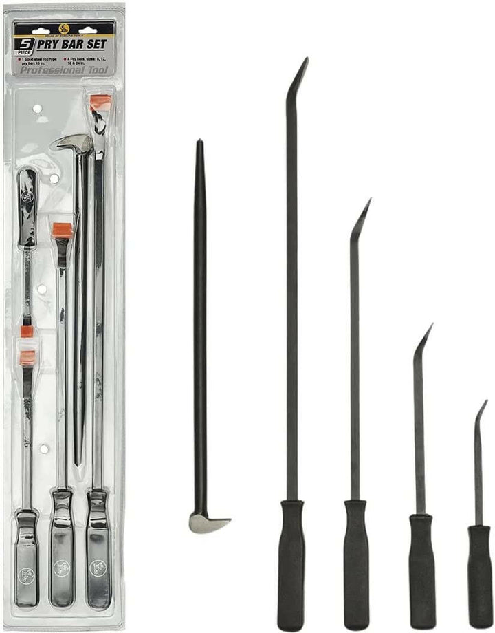 RM 5 Piece Pry Bar Set.