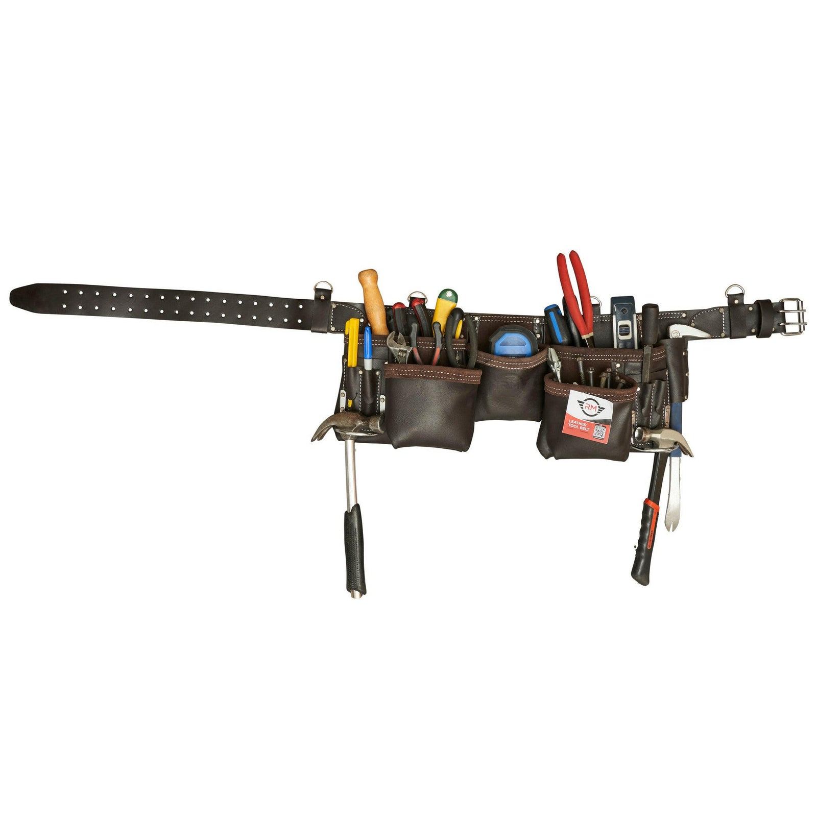 RM 12 Pocket Leather Tool Belt.